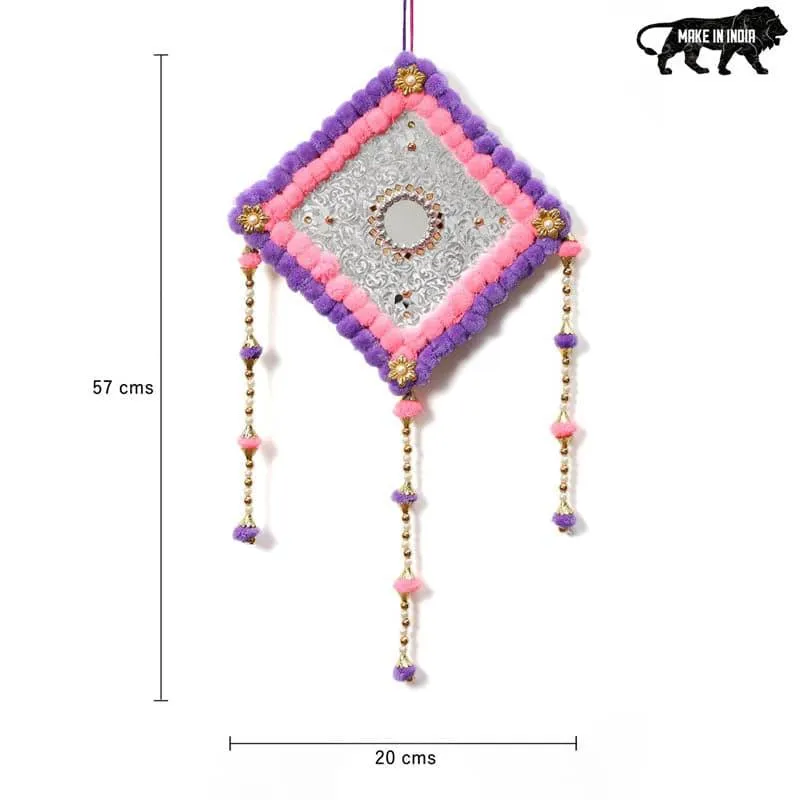 Lozenge Festive Latkan - Pink & Purple media 3