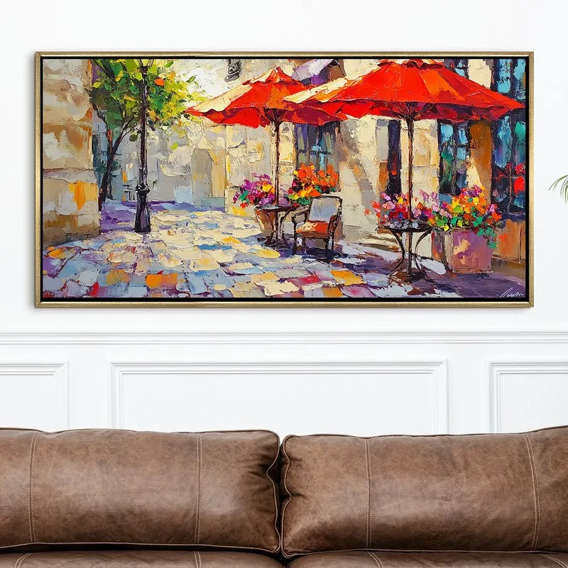 Bloomshade Canvas Wall Painting With Frame media 4