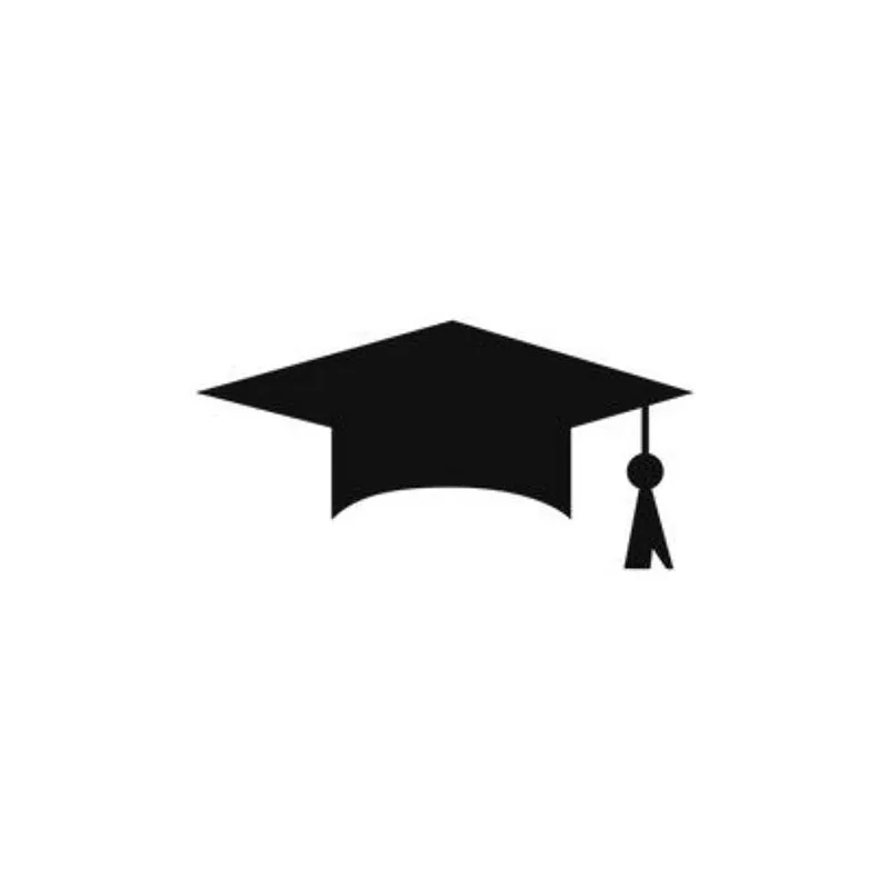 Scholar Cap Black Iron Wall Accent media 3