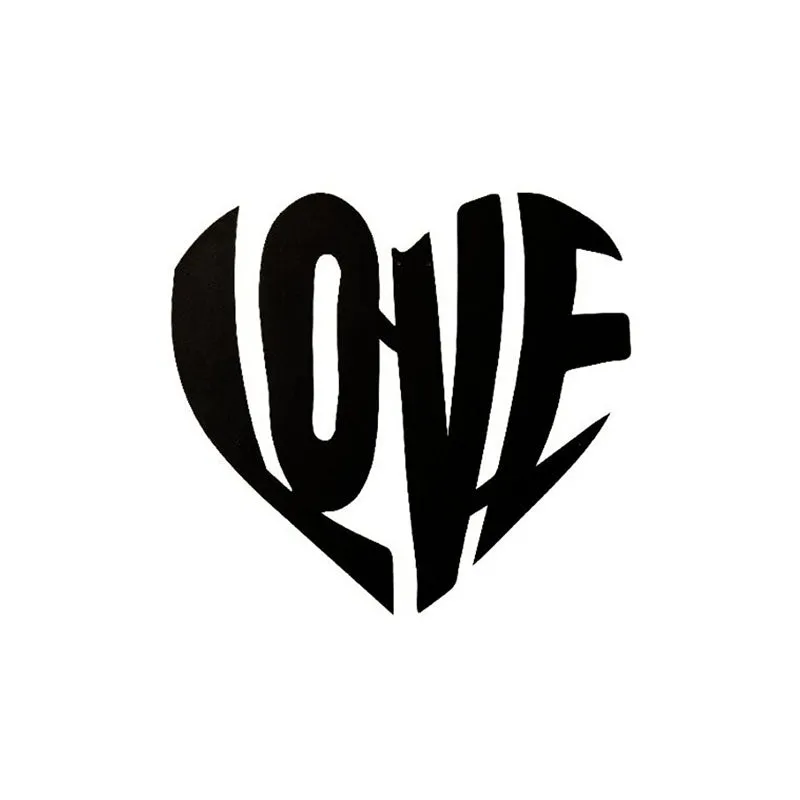 Love Heart Black Iron Wall Accent media 3