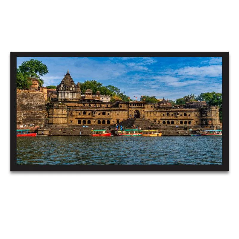 The Great Ayodhya Wall Painting With Frame media 5