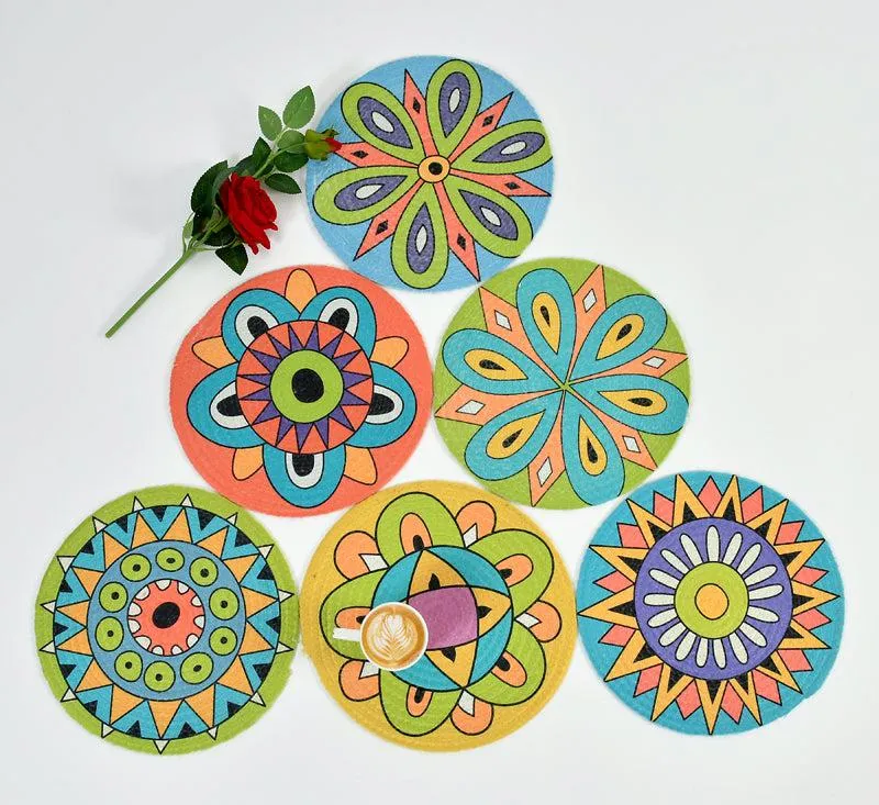Jovie Round Placemat - Set Of Six media 1