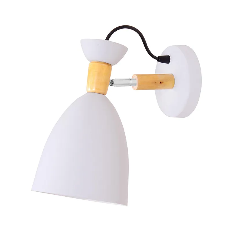 Frisson Metal & Wood Wall Lamp media 3