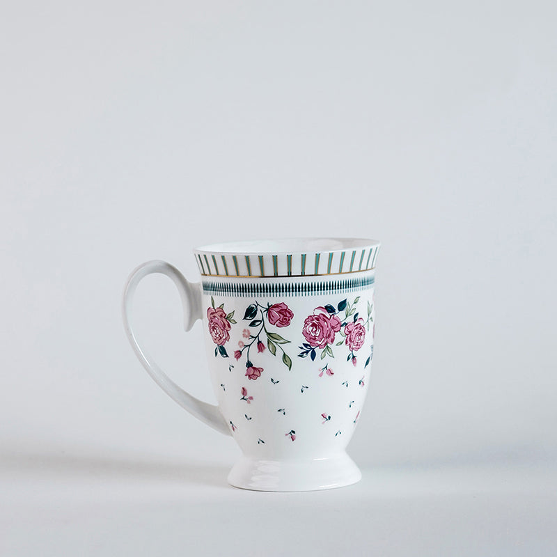 Magique: Portrait of a Rose Bone China Coffee Mug - 250 mL media 4