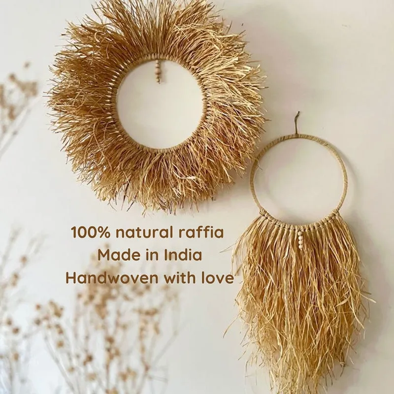Emberly Raffia Wall Accent media 4