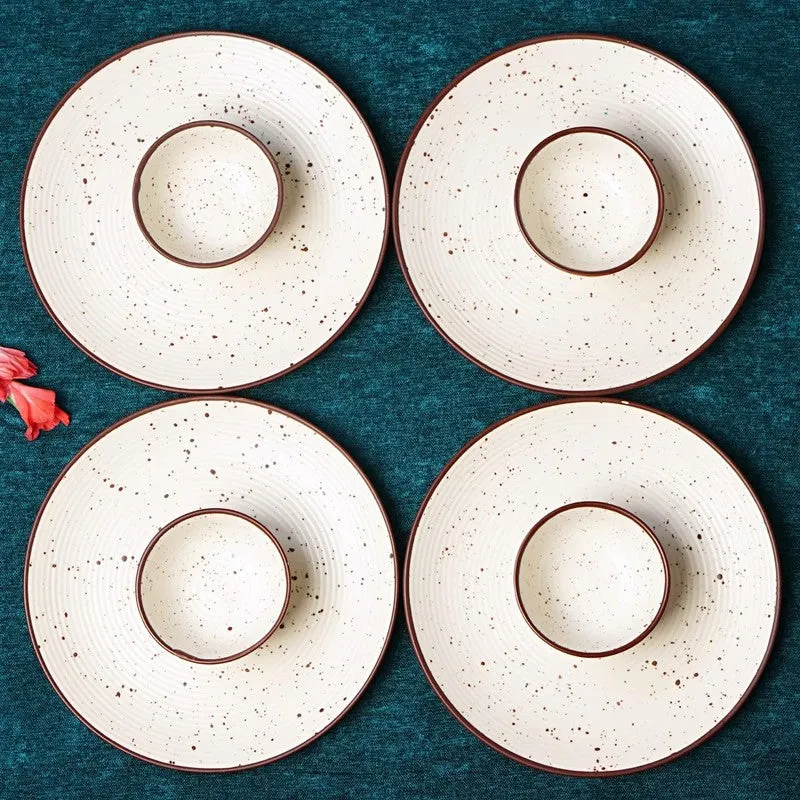 Solvra Elvyn Veyra Dinner Set - 8 Piece Set media 4