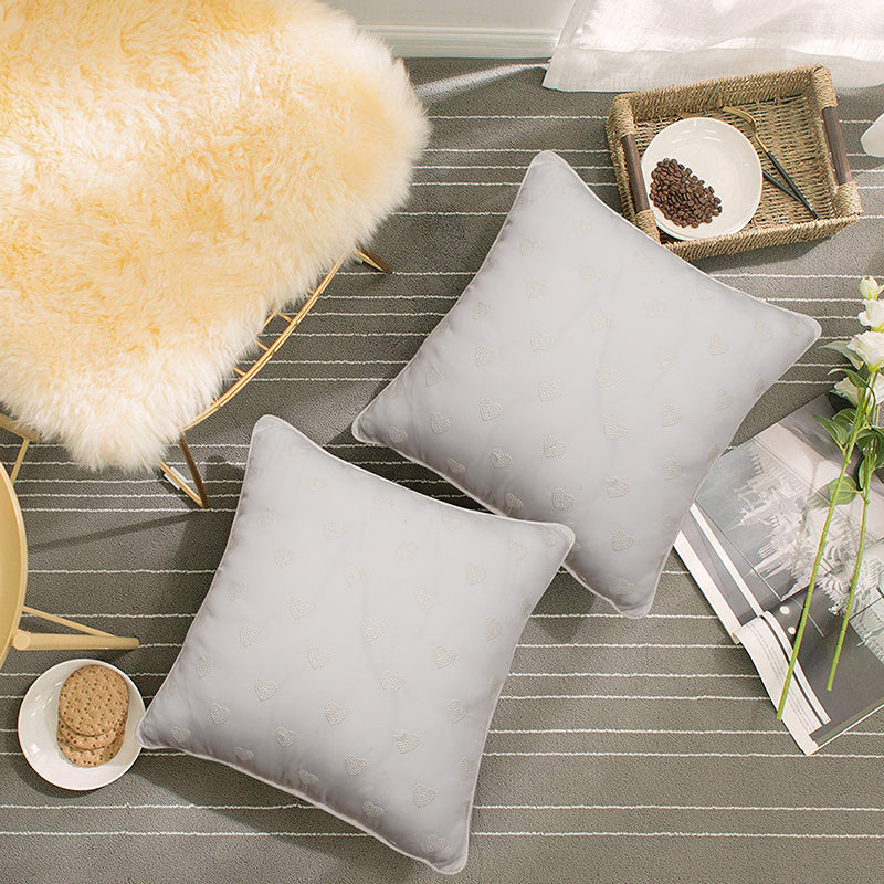 Deep Winter Solid Cushion Cover - Set Of Two media 3