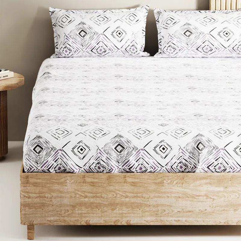 Palladia Cotton Bedsheet - 144 TC media 3