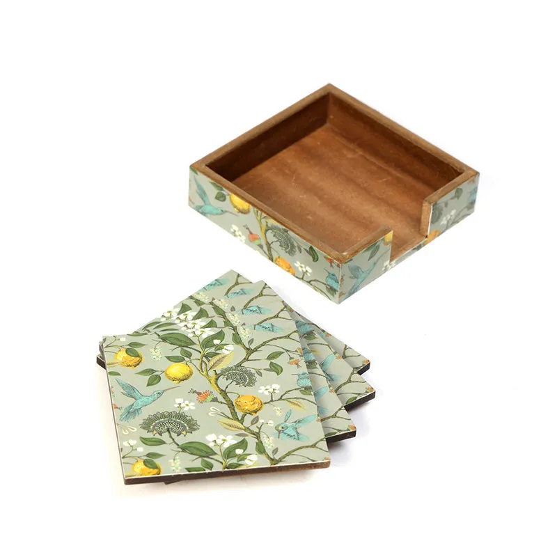 Taarika MDF Coaster - Five Piece Set media 6
