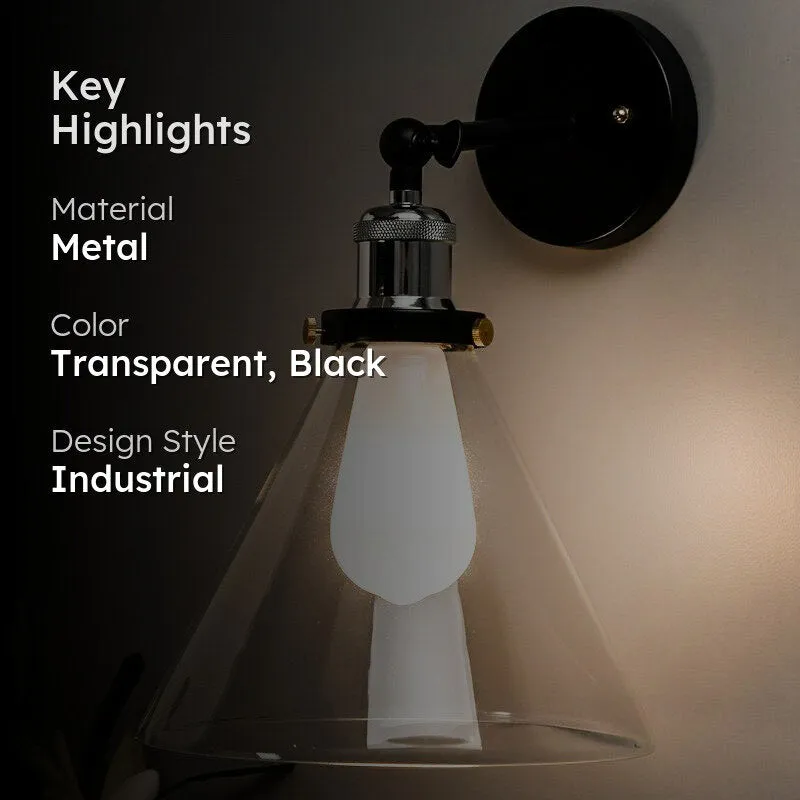 Conica Glass Celing Lamp - Transparent media 2