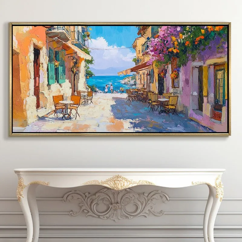 Refined Shores Canvas Wall Painting With Frame media 5