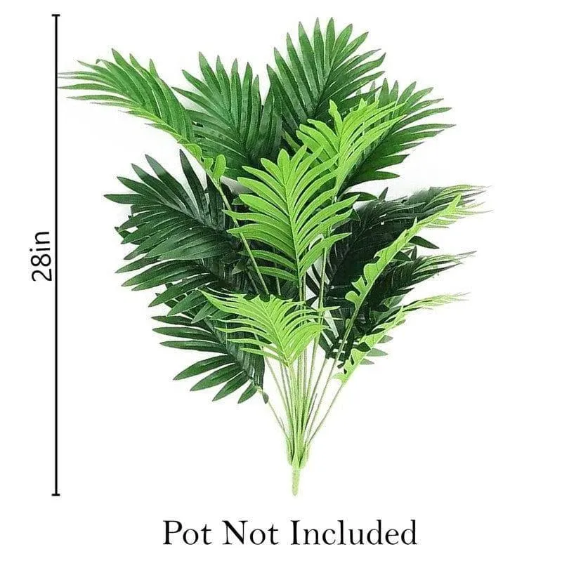 Faux Tropical Plant Stick - 2.72 ft media 6