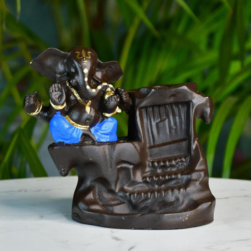 Blue Ganpathi Smoke Fountain media 6
