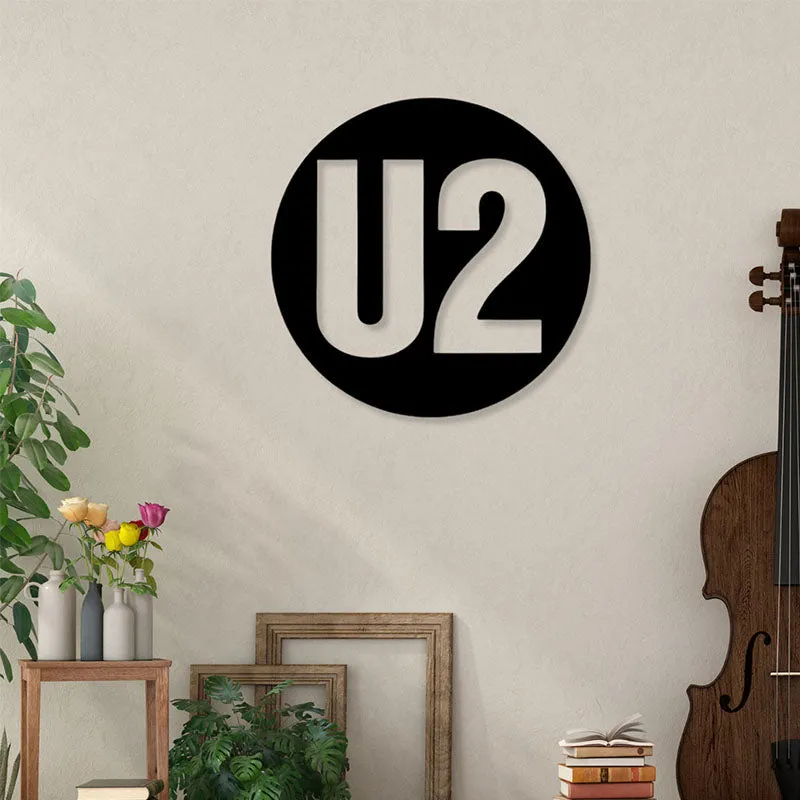 U2 Black Iron Wall Accent media 1