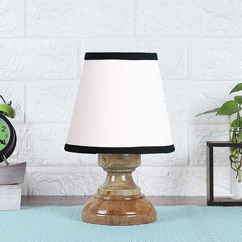 Harolda Fabric Table Lamp - White media 3