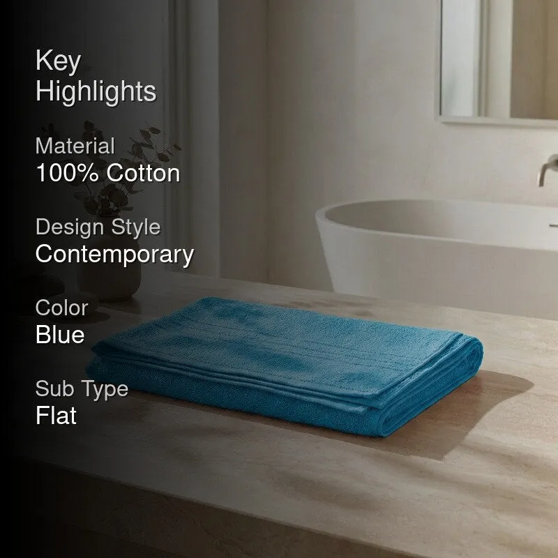 Monte Carlo Dry Nest Pure Cotton Bath Towel - Sky Blue media 2