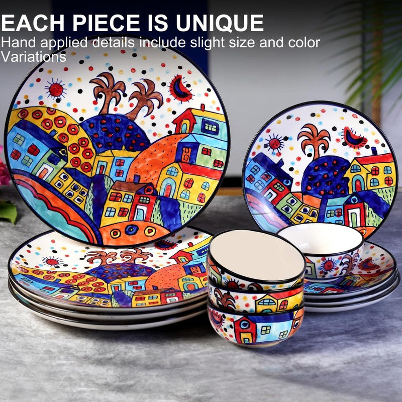 Noctra Slate Dinner Set - 12 Piece Set media 6