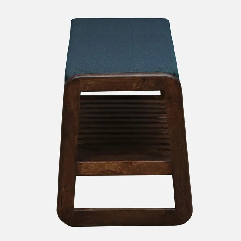 Tread Mango Wood Shoe Rack - Blue media 6