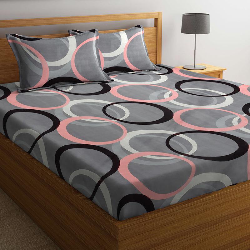 Aston Geometric Bedsheet - 150 GSM media 3