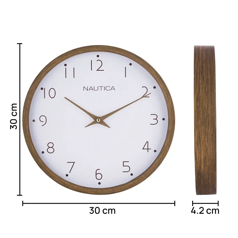 Velden Analog Wall Clock - White - 9