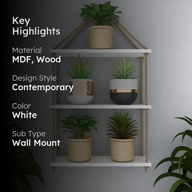Tri Tone (MDF,Wood) Shelves media 2