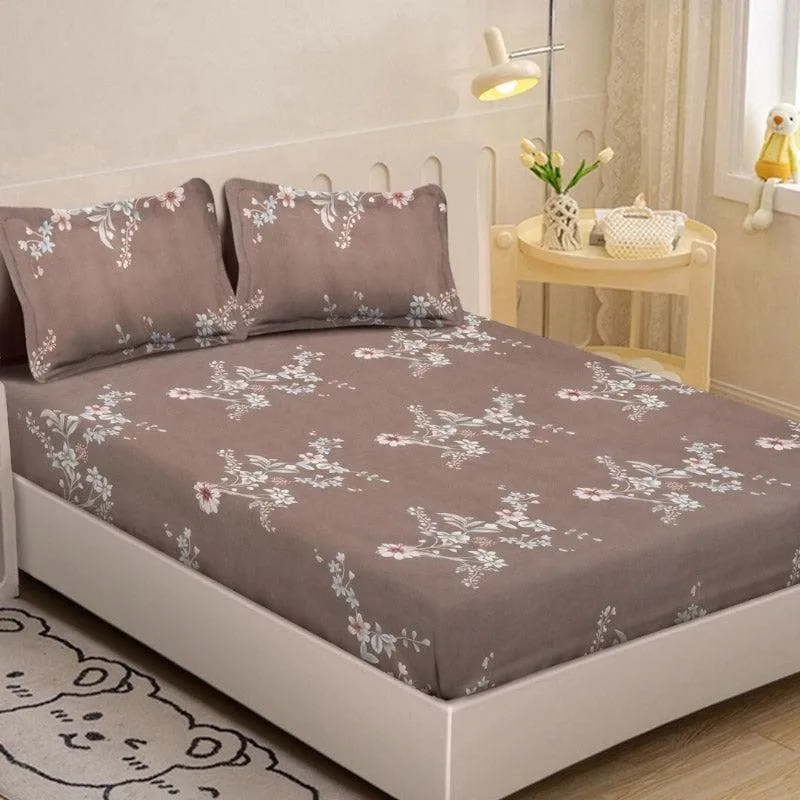 Dandelion Twigs Printed Bedsheet - 150 GSM media 1