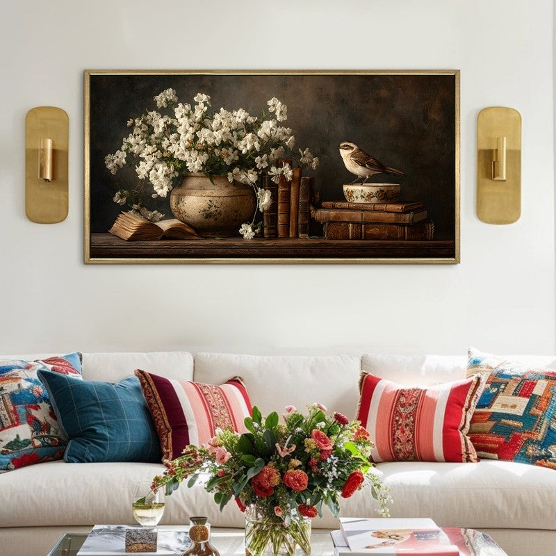 Aesthetic Canvas Wall Painting With Frame