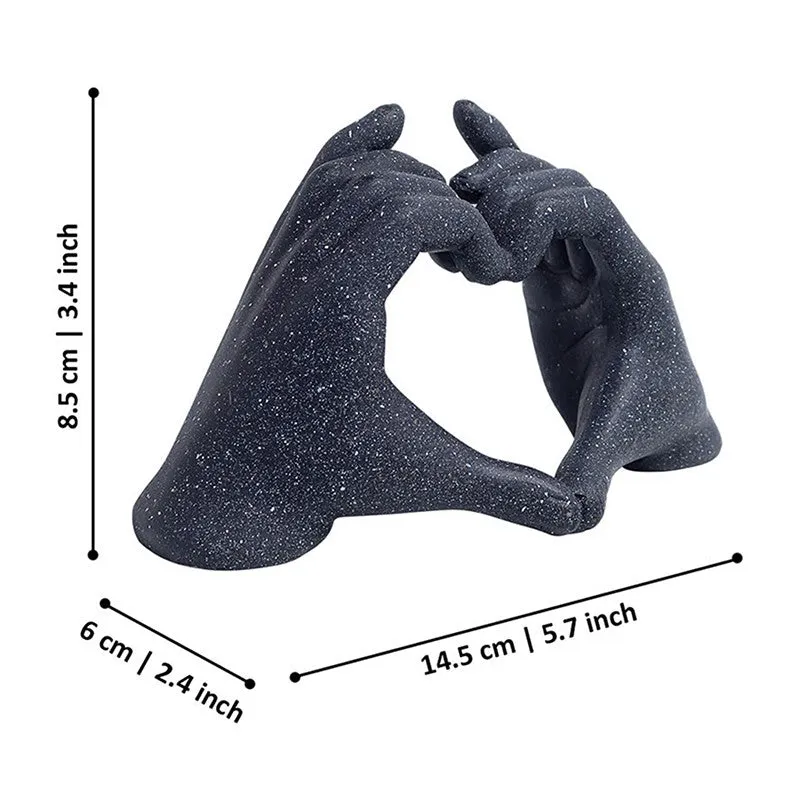 Galaxy Heart Showpiece - Black media 9