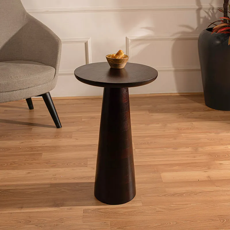 Attilio Acacia Wood Side Table media 1