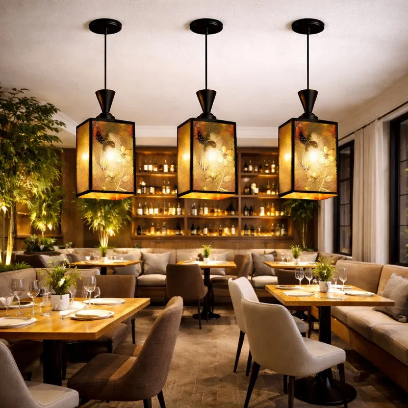 Botanic Glow Metal Ceiling Lamp media 5
