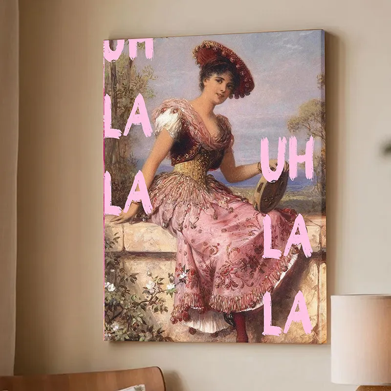 Uh La La Wall Art media 4