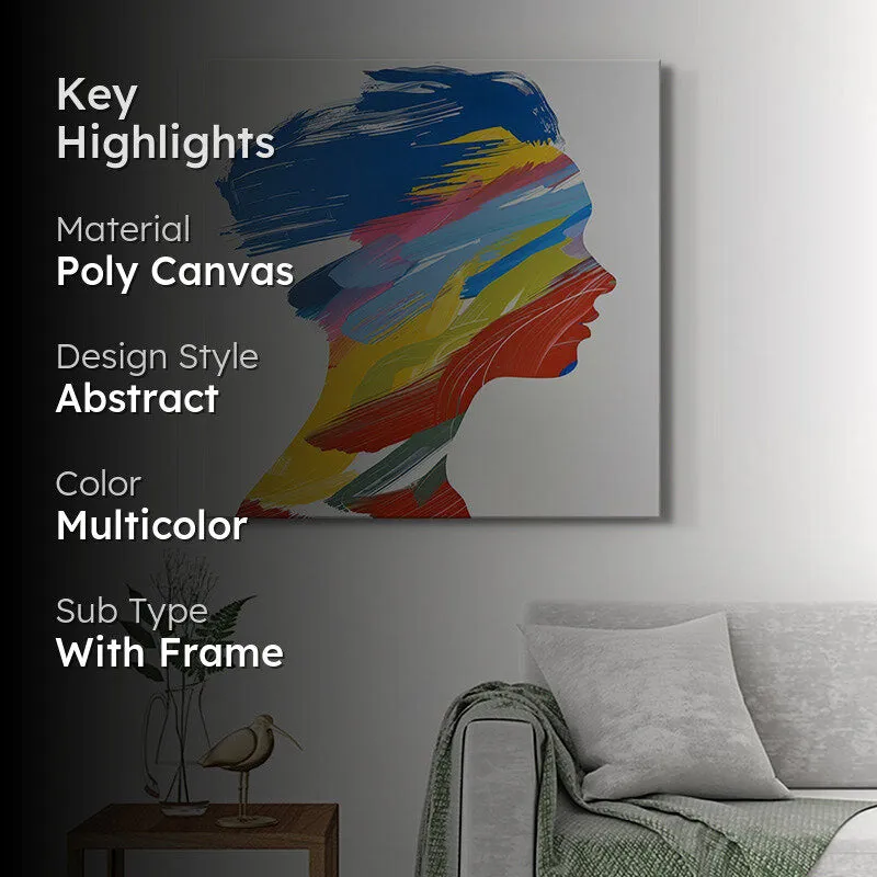 Woman Of Colors Wall Painting media 2