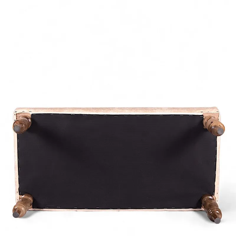 Drion Sheesham Wooden Bench - Beige media 7