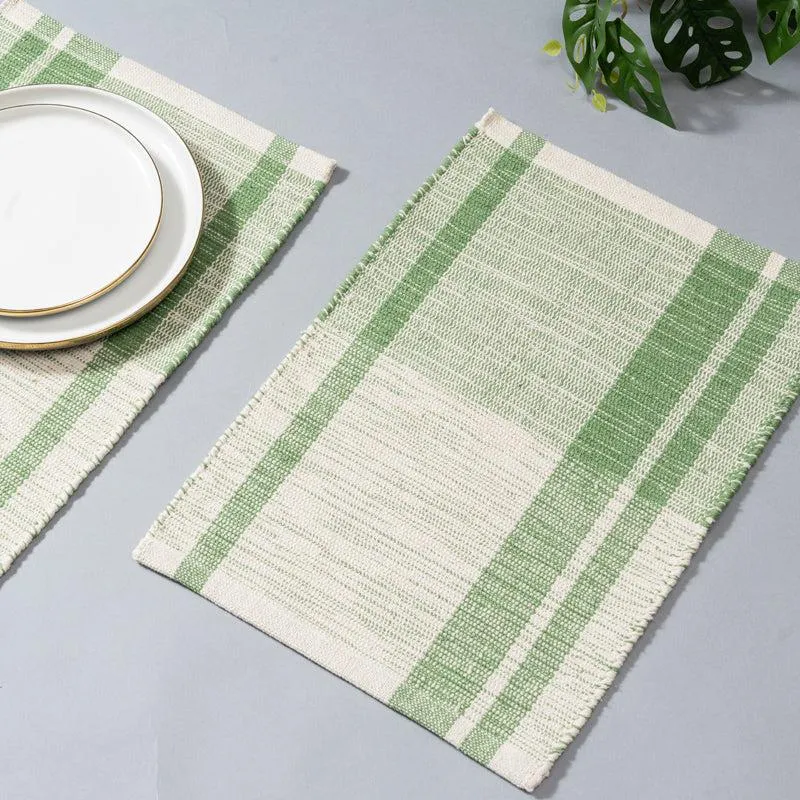Freyja Handwoven Table Mat - Set Of Two media 1