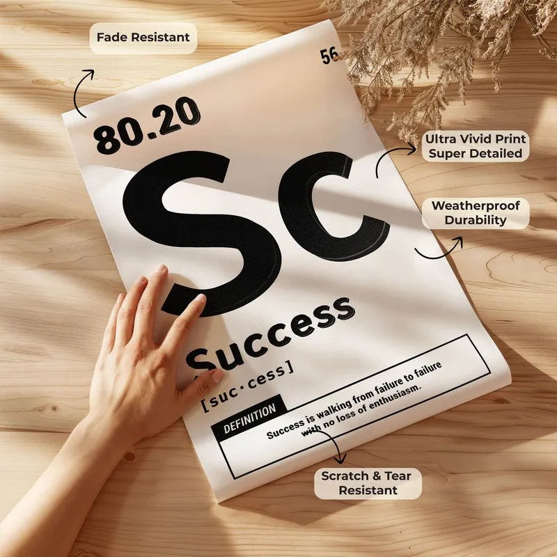 Success Blueprint Wall Poster media 8