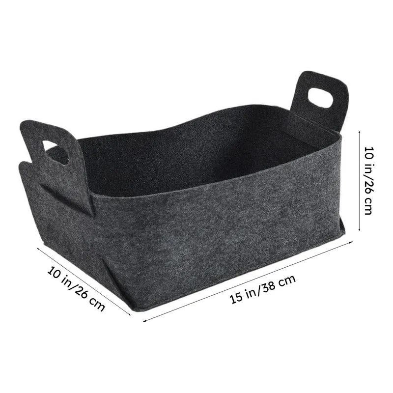 Poeisa Felt Storage Basket media 8
