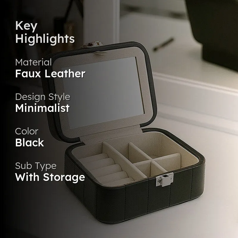 Velura Faux Leather Jewel Box media 2