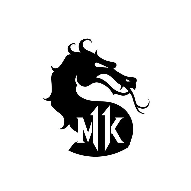 Mortal Kombat Dragon Black Iron Wall Accent media 3