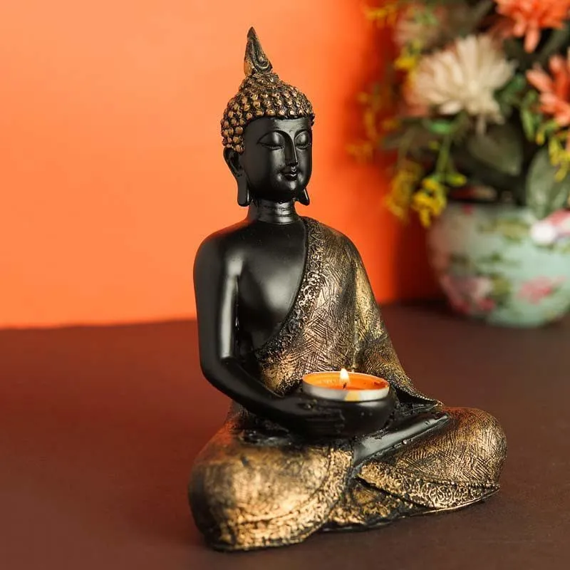 Meditating Lord Buddha Statue media 7