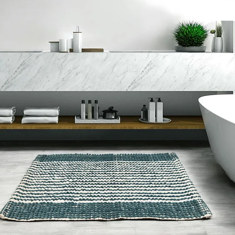 Lima Cotton Bath Mat - Green media 4