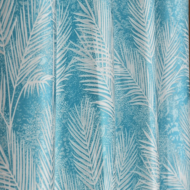 PureShade Printed Curtains (Blue) - Set Of Two media 5