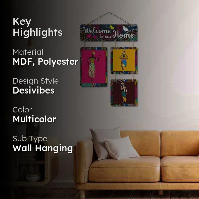 Welcome Home II Polyester & MDF Wall Hanging media 2