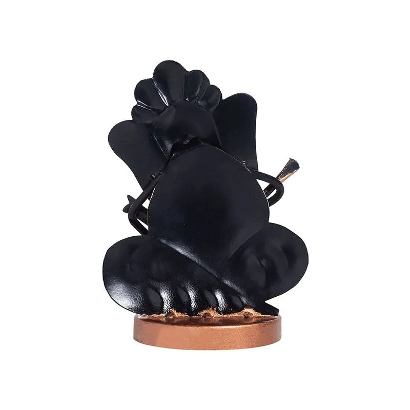 Ganesh Playing Ektara Iron Handcrafted Idol media 5
