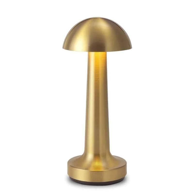 Lumina Fungalis Metal Table Lamp - Gold media 6