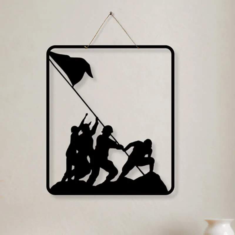Flag Of Victory Iron Wall Accent media 3