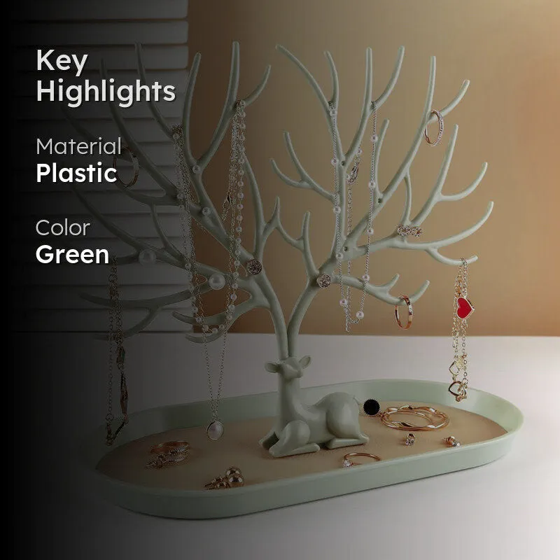 World Tree Jewellery Organizer - Mint Green media 2