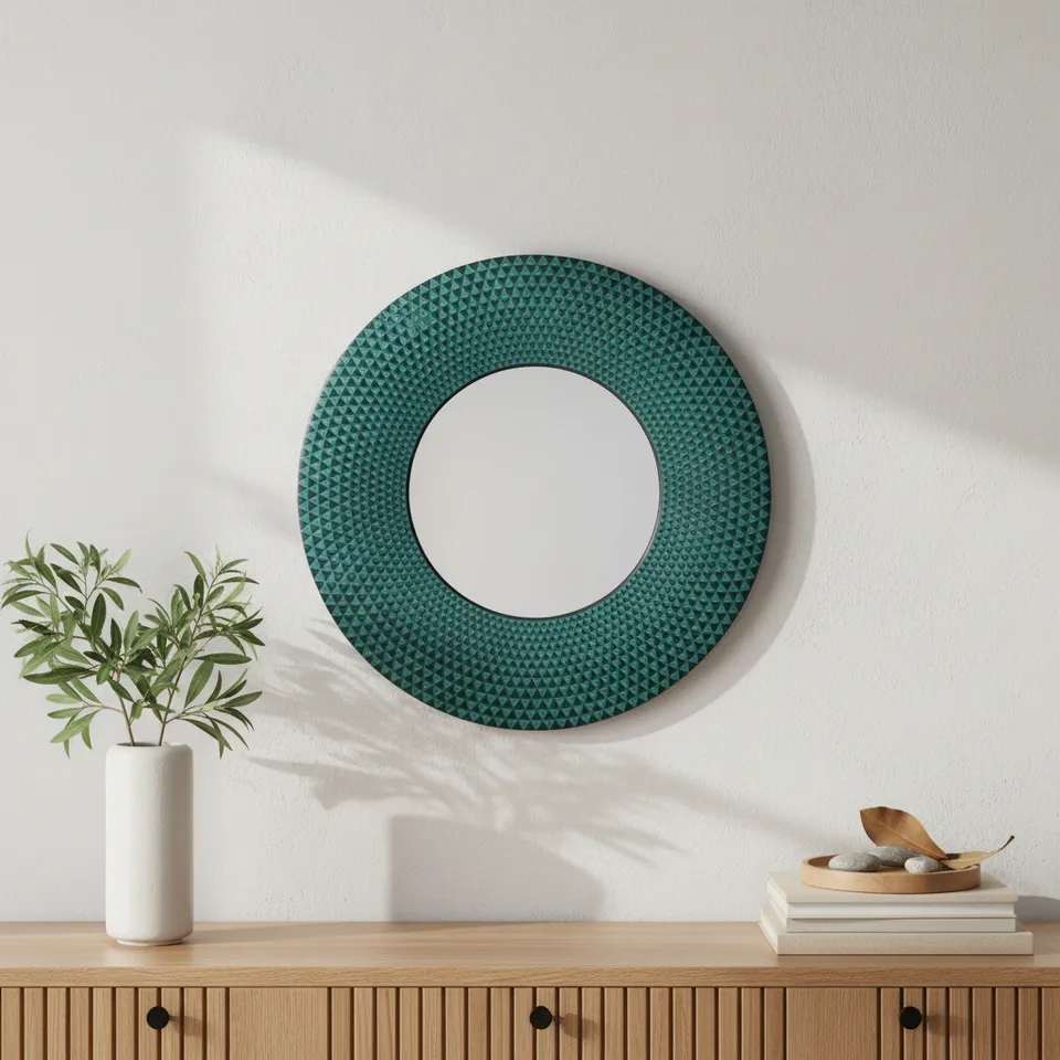 Orange Tree Plato Wall Mirror media 1