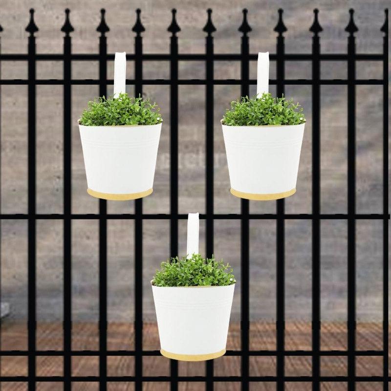 Lush Glow Planter (White) - Set Of Three media 7