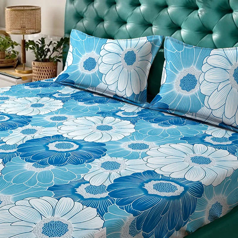 Agatha Fitted Bedsheet - 180 GSM media 5