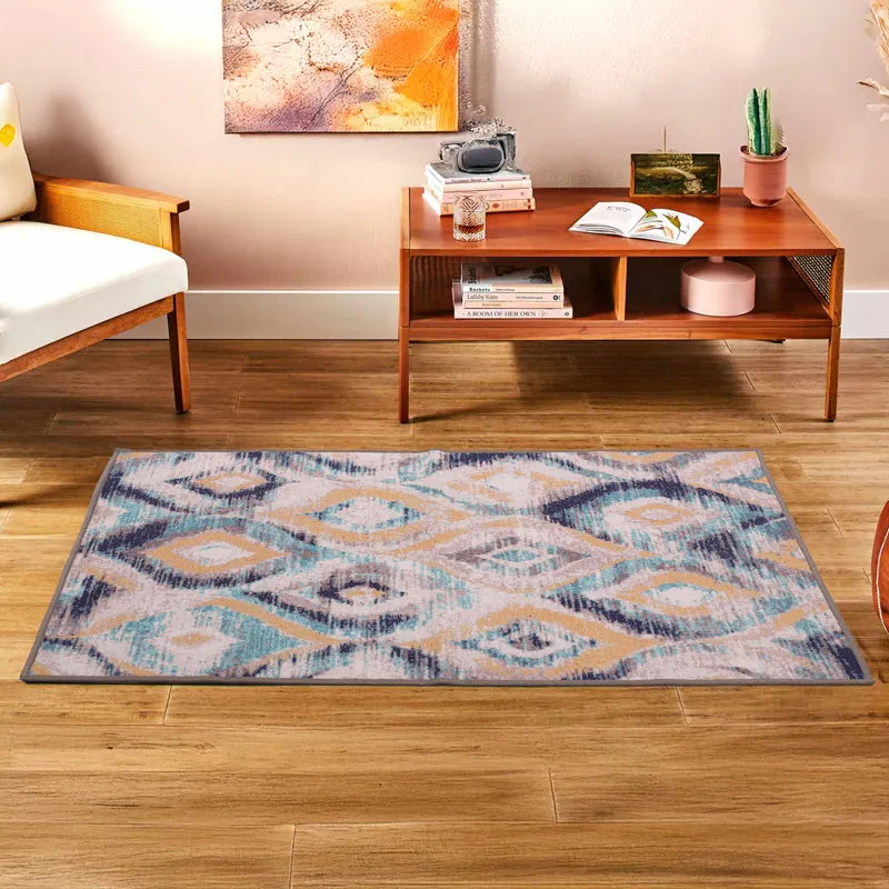Faded Geometrica Anti-Skid Carpet media 3